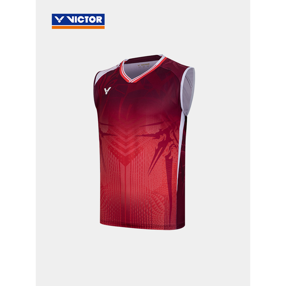 New Jersey Sleeveless Victory Jonathan 848 Grade Cn Import / Baju Singlet Badminton