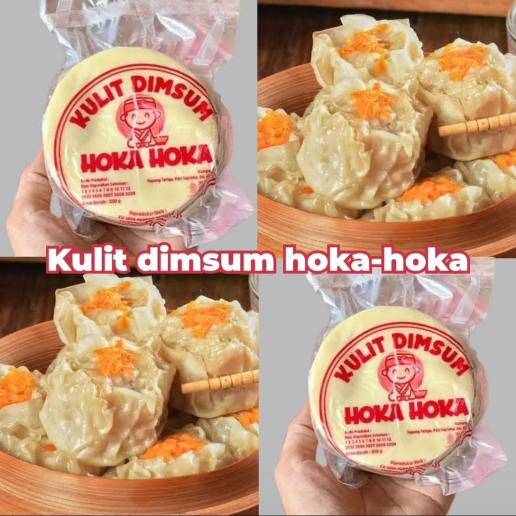 

kulit dimsum hoka hoka putih8cm kurleb 55pcs