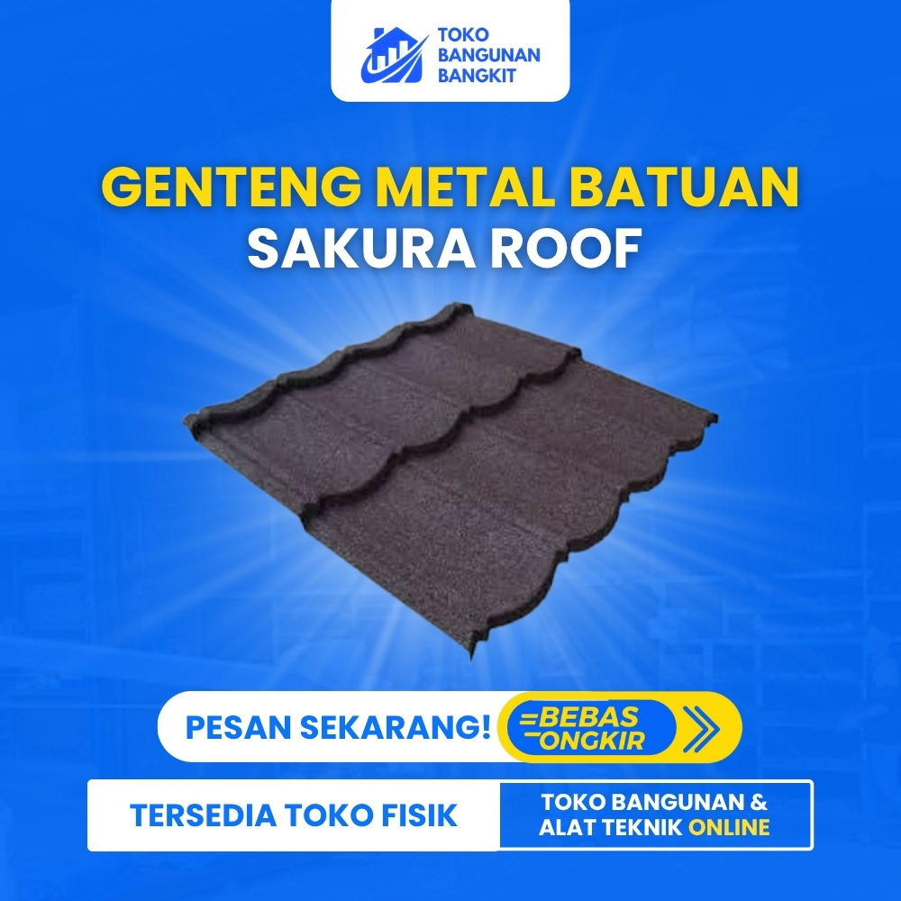 GENTENG METAL BATUAN SAKURA ROOF