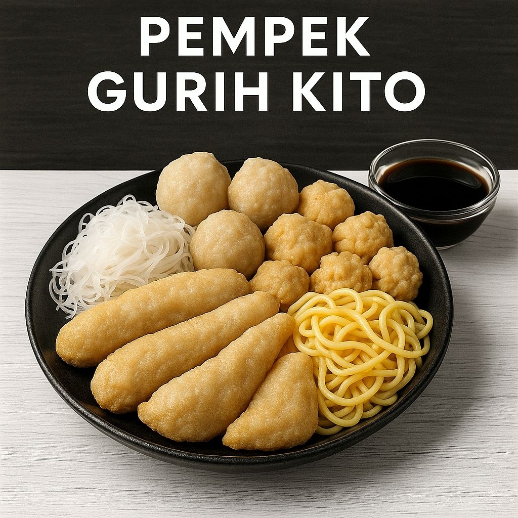 

10 PCS PEMPEK GURIH KITO-PAKET PEMPEK PALEMBANG ASLI IKAN TENGGIRI