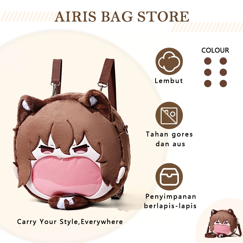 AIRIS - Tas Dazai Chuuya Anime BSD Ita Bag