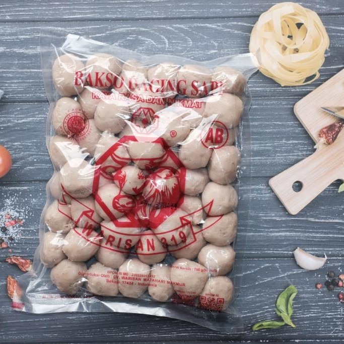 

BAKSO SAPI WARISAN 319 AB ISI 50 PCS