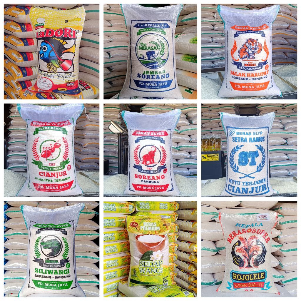 

BERAS 25 KG PENGIRIMAN LUARKOTA