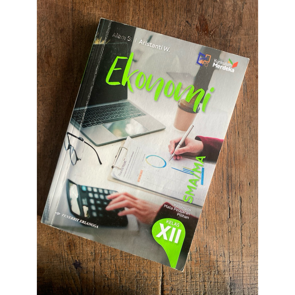 ekonomi kelas 12 erlangga (bekas)