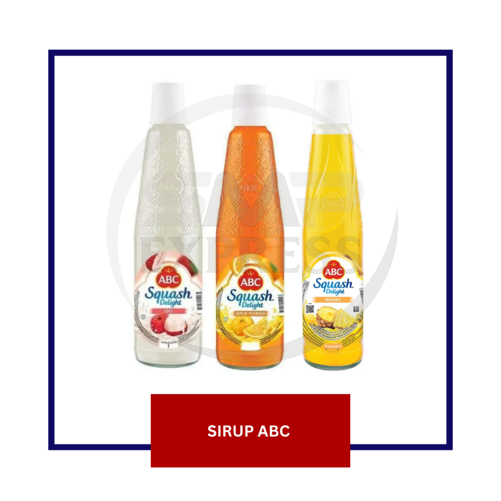 

Sirup ABC Squash / Minuman Sirup ABC Nanas / Minuman Sirup ABC Jeruk / Minuman Sirup ABC Lychee