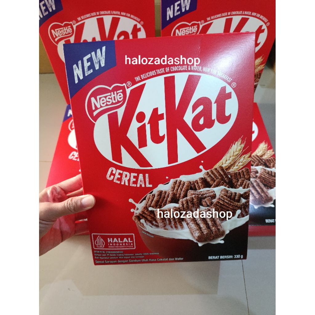 

KIT KAT SEREAL BARU / SEREAL HALAL / KIT KAT CEREAL NESTLE / SARAPAN