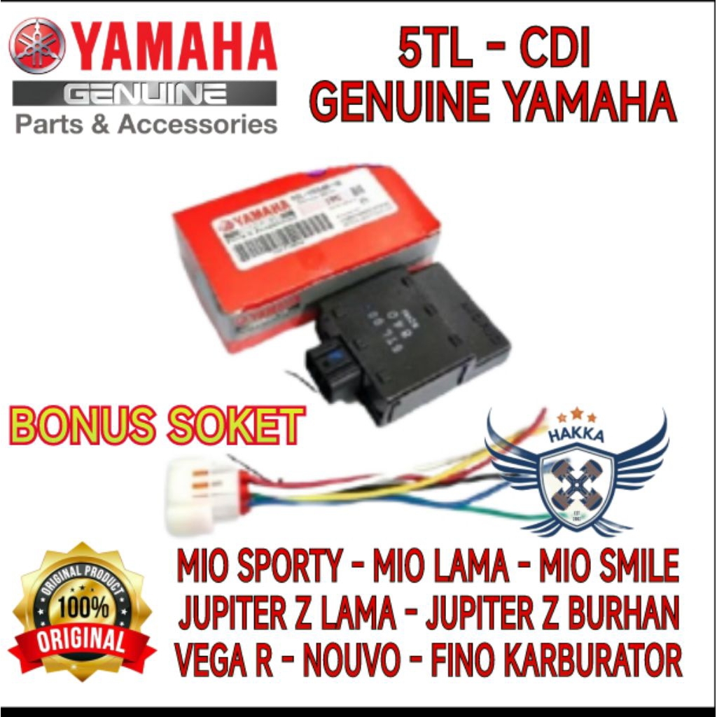 5TL Original CDI Yamaha Mio Sporty, CDI Yamaha Mio Lama, CDI Yamaha Mio, CDI Yamaha Fino Karburator,