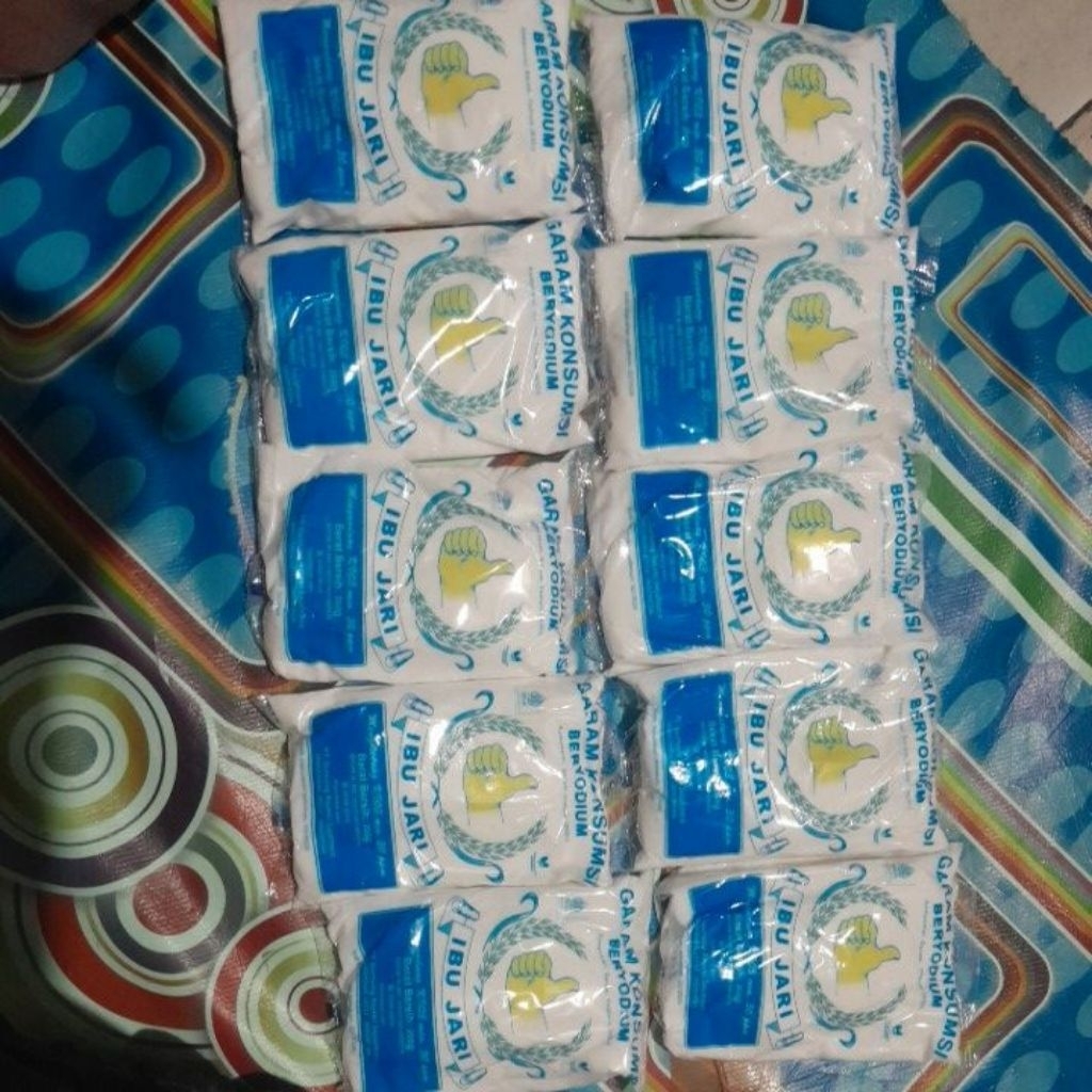 

cap ibu jari garam konsumsi beryodium 200g 10pcs