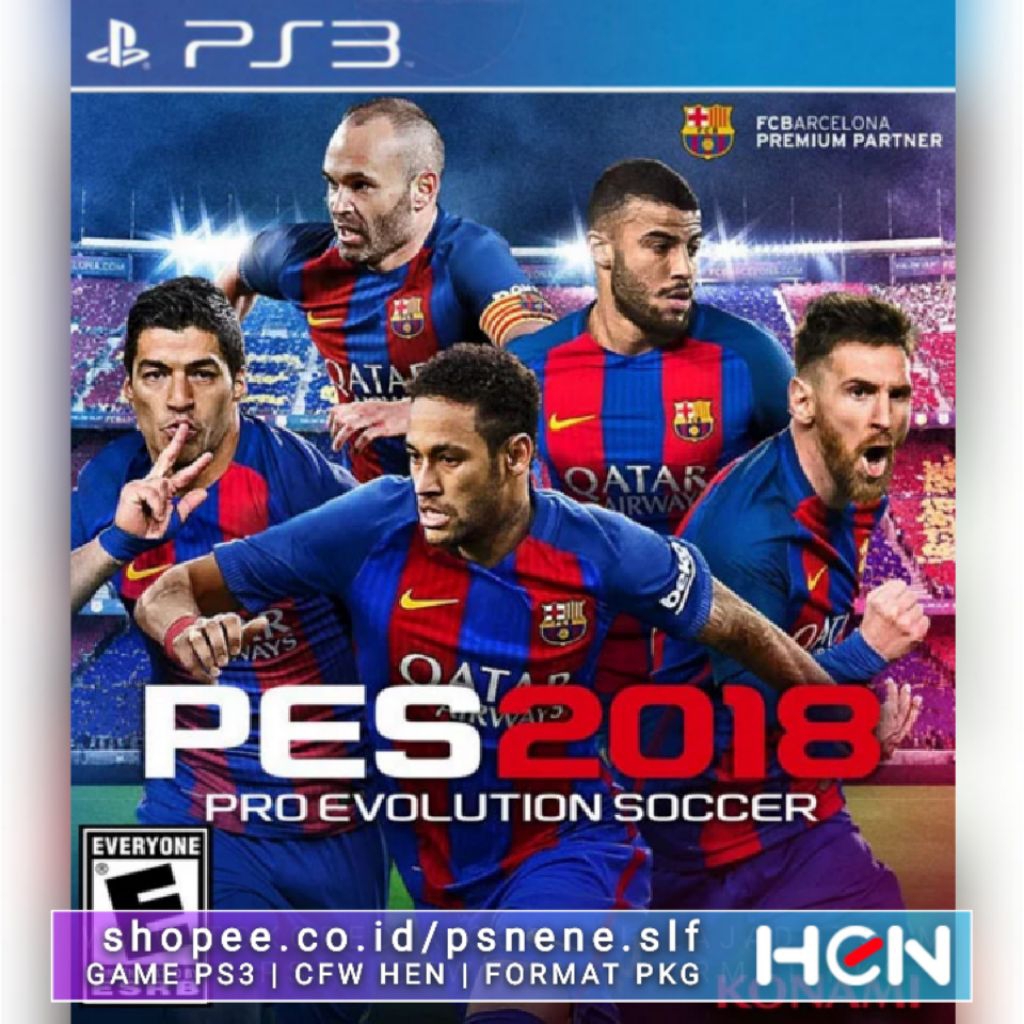 GAME PS3 PRO EVOLUTION SOCCER 2018 (PES18)