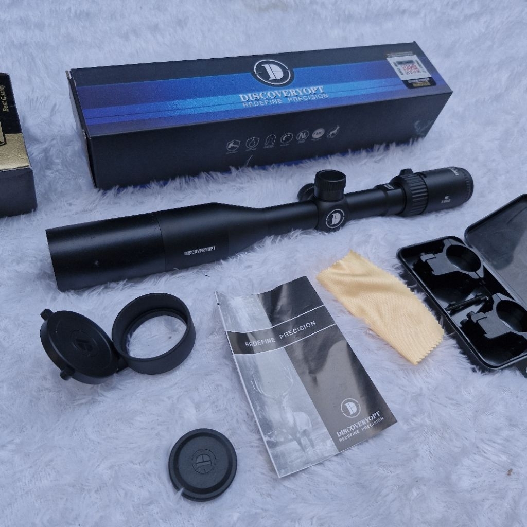 Telescope discovery ms 3-9x40 plus sunhed