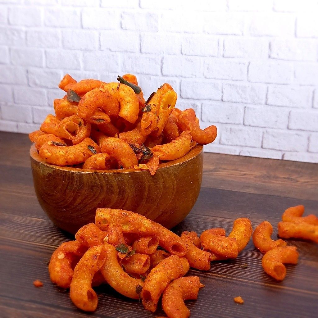 

bunonov snack Makaroni Rasa Pedas Gurih Kriuk Kemasan 1kg