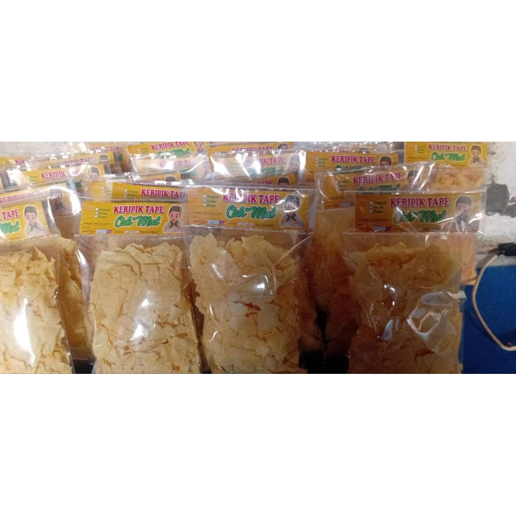 

KRIPIK TAPE Asli Bondowoso 300gr (Siap Makan)