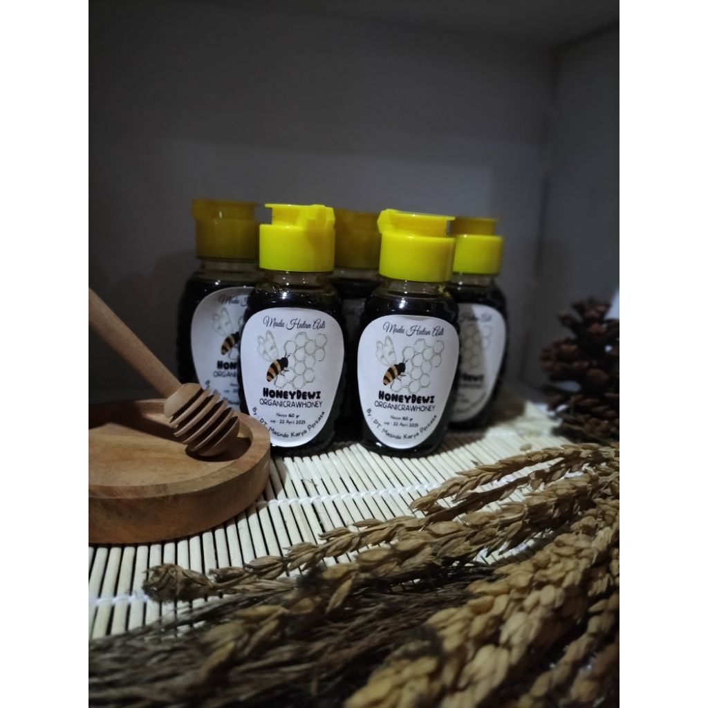 

(COD) Honeydewi - Madu Hitam Pahit Plus Propolis Murni Asli Herbal Diabetes 160 gr