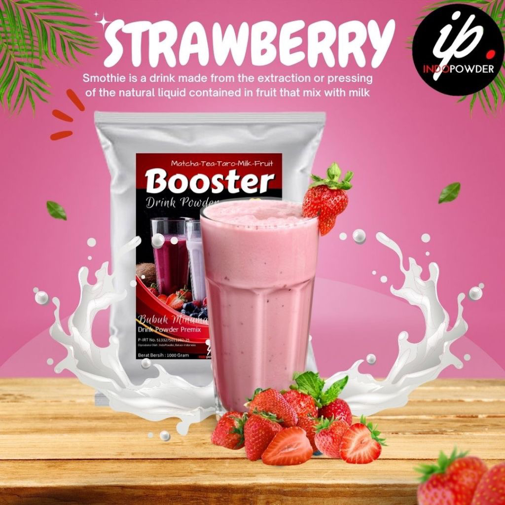 

Bubuk STRAWBERRY 1Kg - STRAWBERRY Powder 1Kg - Serbuk STRAWBERRY 1Kg