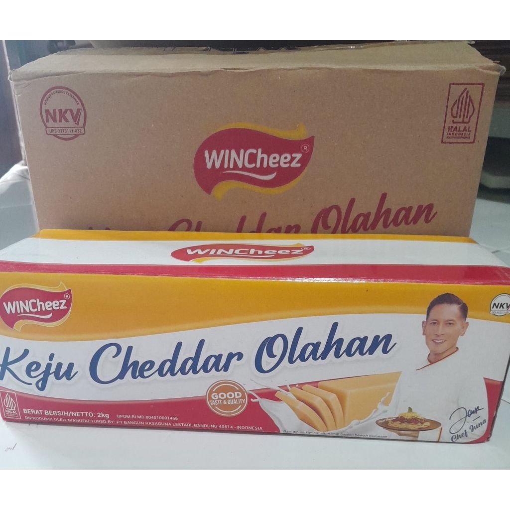 

KEJU CHEDDAR BALOK 2 KG