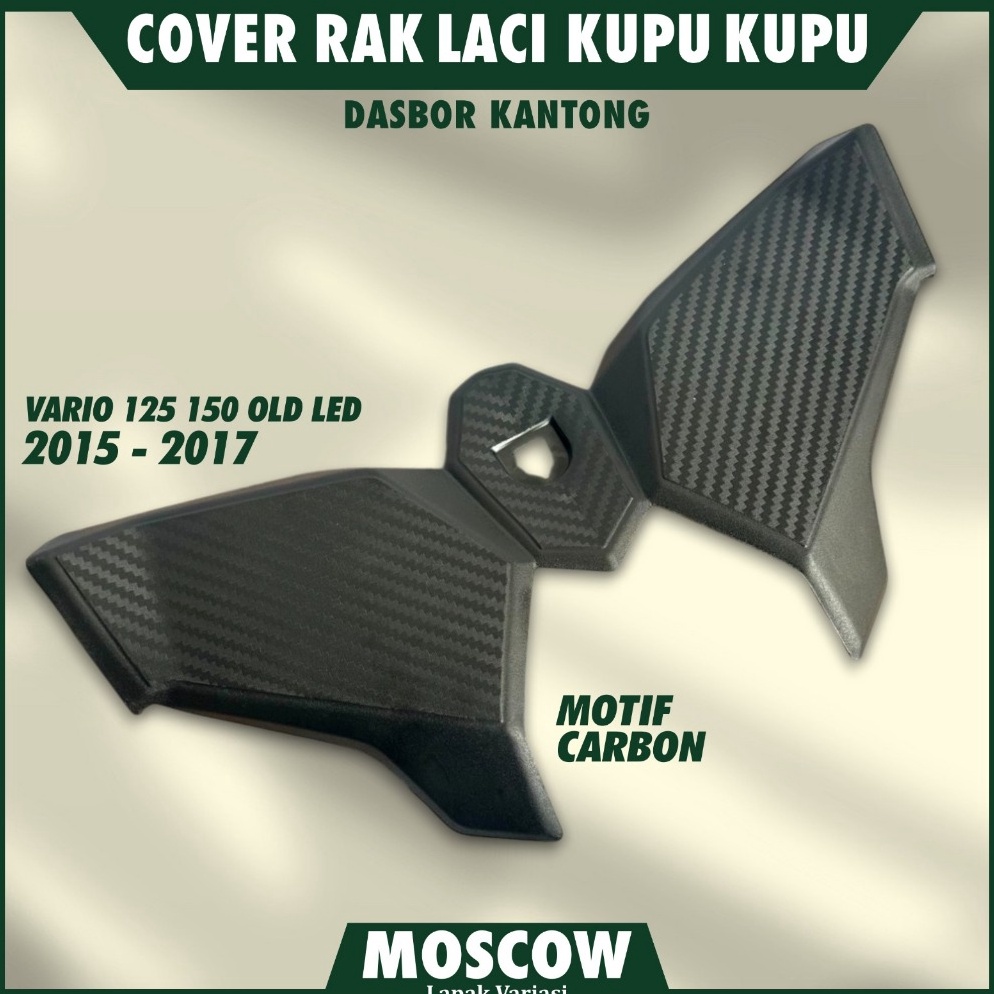 KODE M84T COVER RAK LACI DASBOR DEPAN MOTOR HONDA VARIO 125 15 OLD LED TAHUN 215 216 217 COVER LACI 