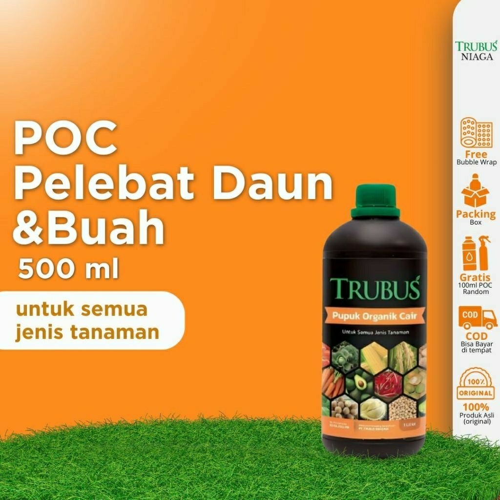 Pupuk Organik Cair Trubus Original 500 ml