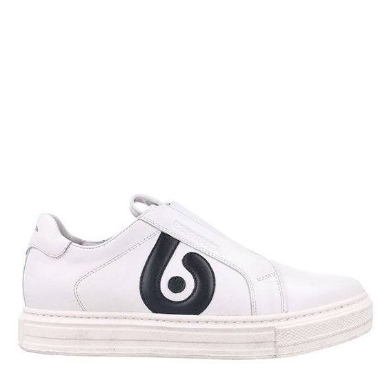 Bocorocco x Timnas Indonesia Ux. Trend G-02A Bianco - Sepatu Sneakers Kets Unisex Pria Wanita Leathe