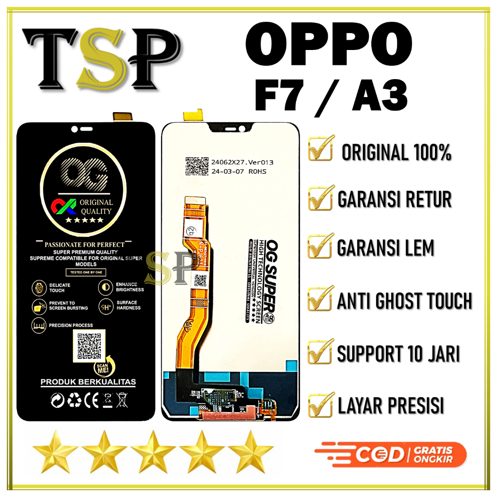 【Original 100%】LCD OPPO F7 / A3 LCD ORIGINAL 100%