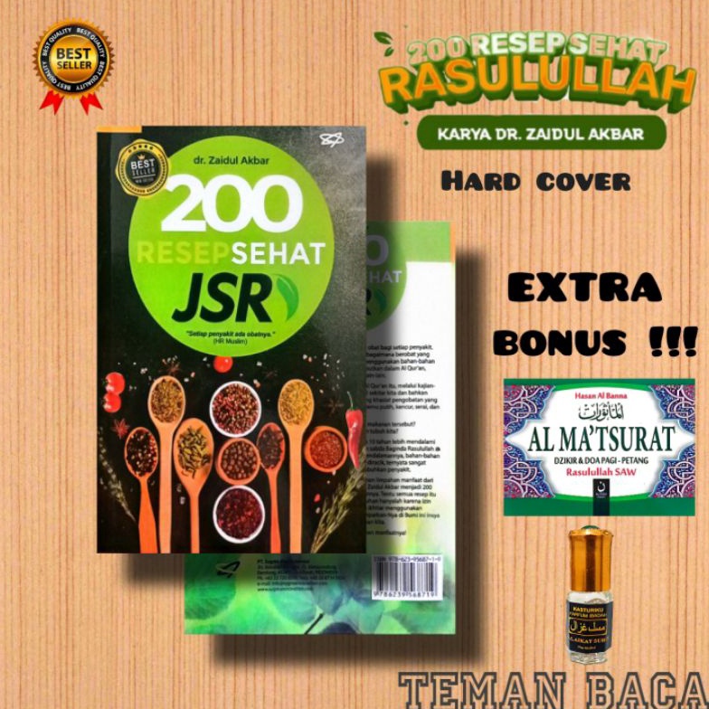 KODE E16W Buku 2 Resep Sehat JSR dr Zaidul Akbar  Hard Cover Full Colour