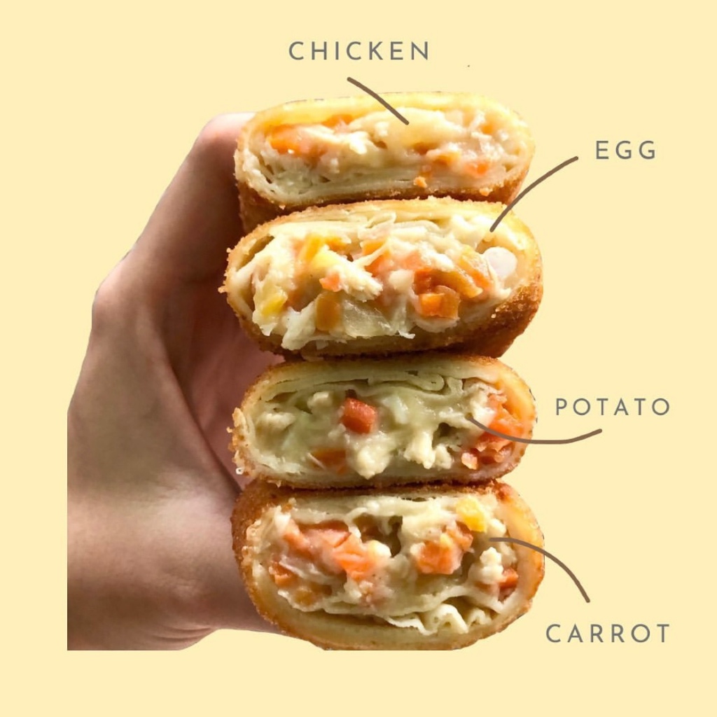 

Risoles Ragout Ayam Jumbo Goreng NO MSG ISI 5pcs