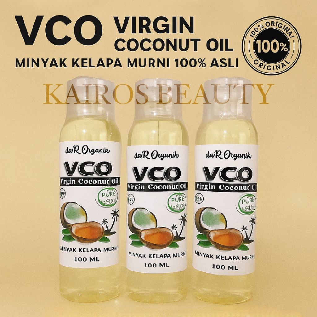 

VCO Virgin Coconut Oil Minyak Kelapa Murni - 100ML