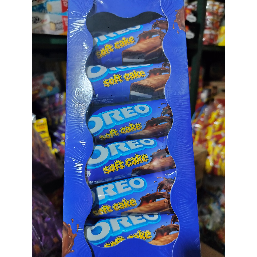 

Oreo Soft Cake 1 kotak isi 12 Pcs
