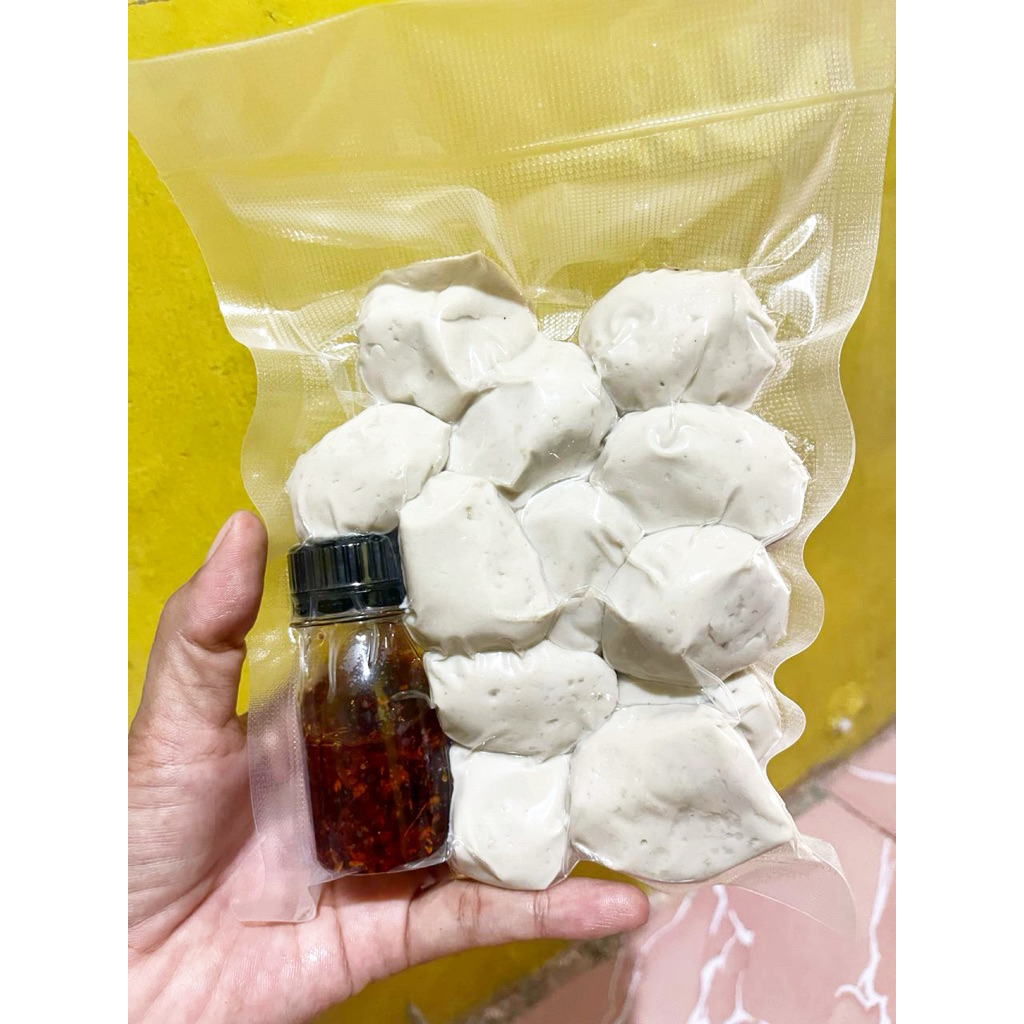 

basreng mentah Chili oil isi 8 basreng homemade