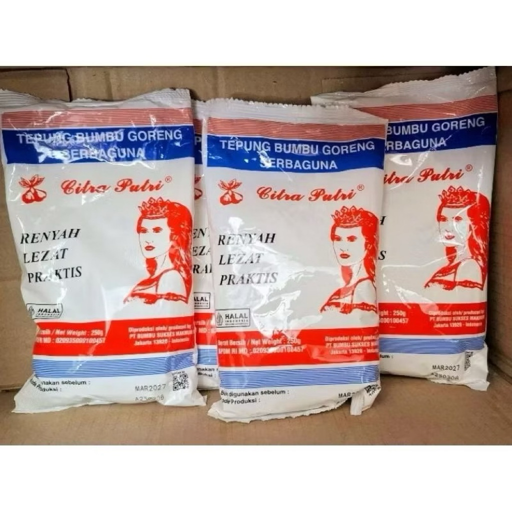 

AS - Tepung Dua Putri EXP 2027 / Tepung Serbaguna / Tepung Bumbu Goreng