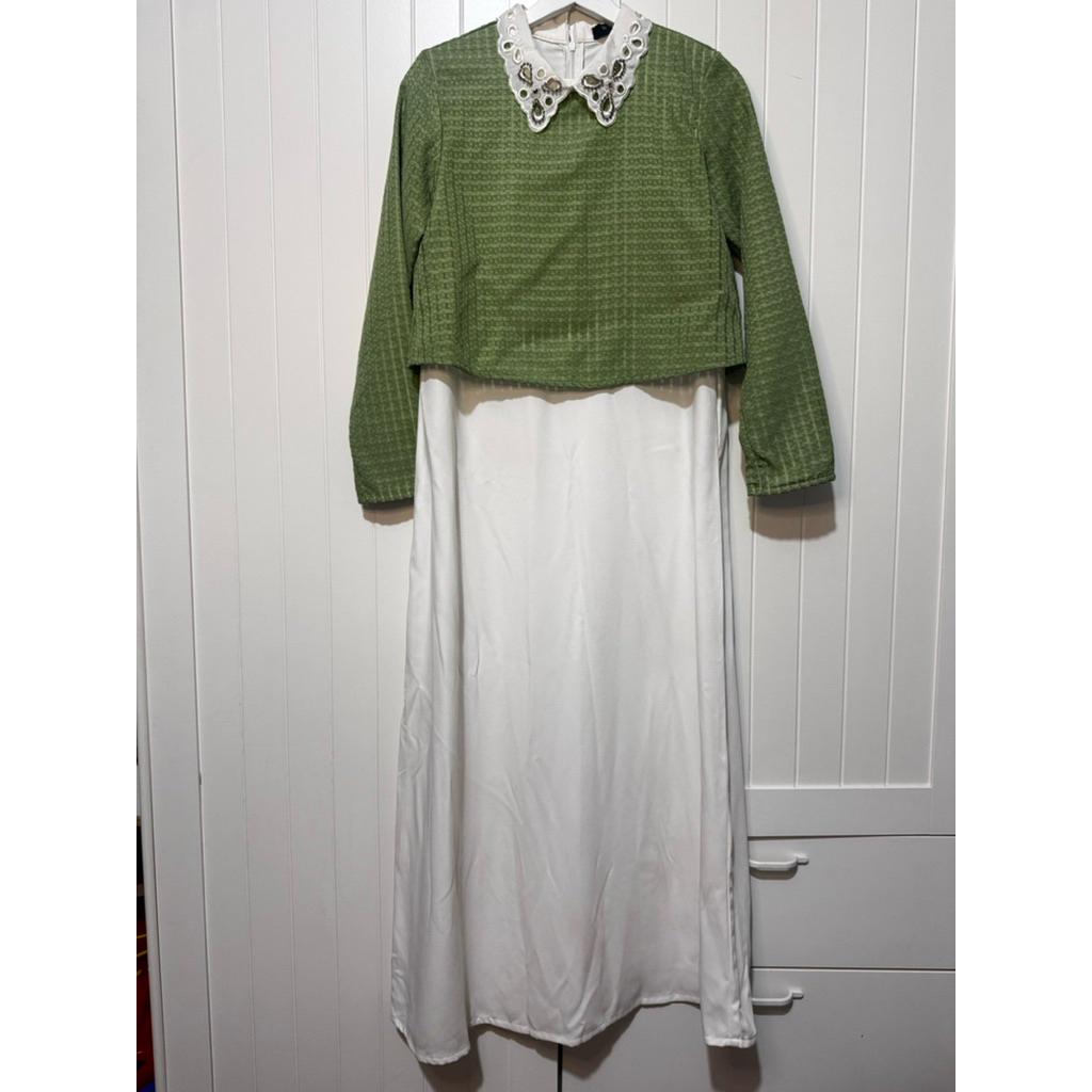 Gamis Simplicity Hijau