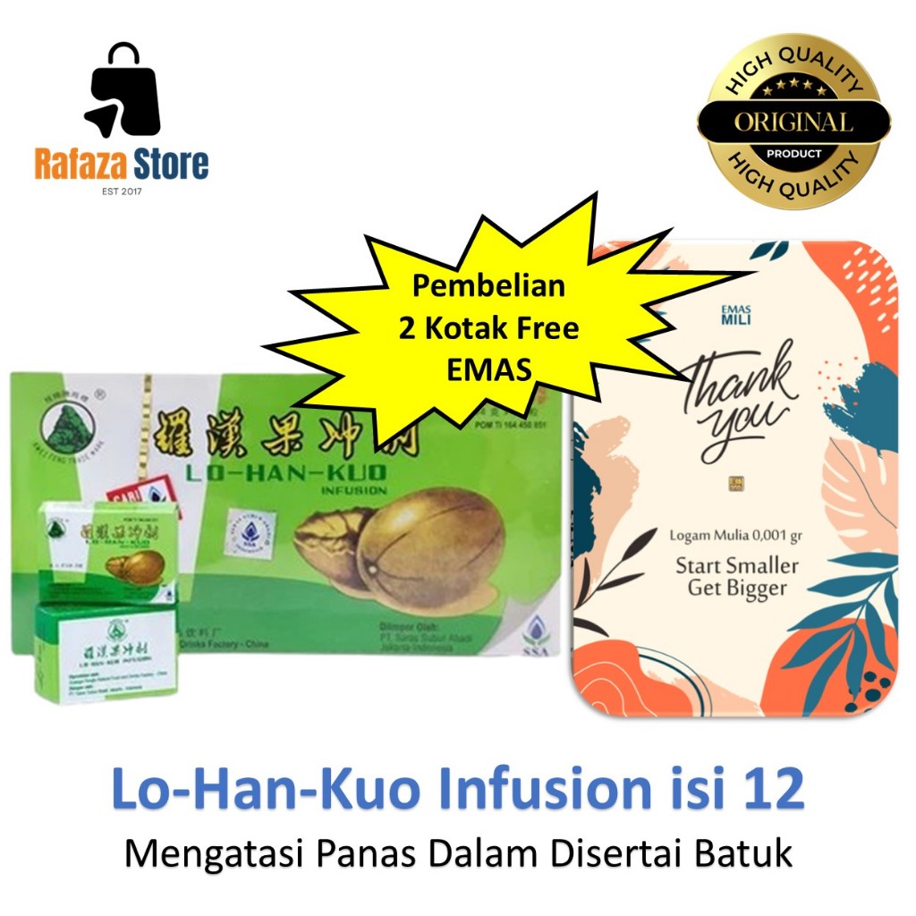 

Lo Han Kuo Infusion Herbal Pereda Panas Dalam SSA
