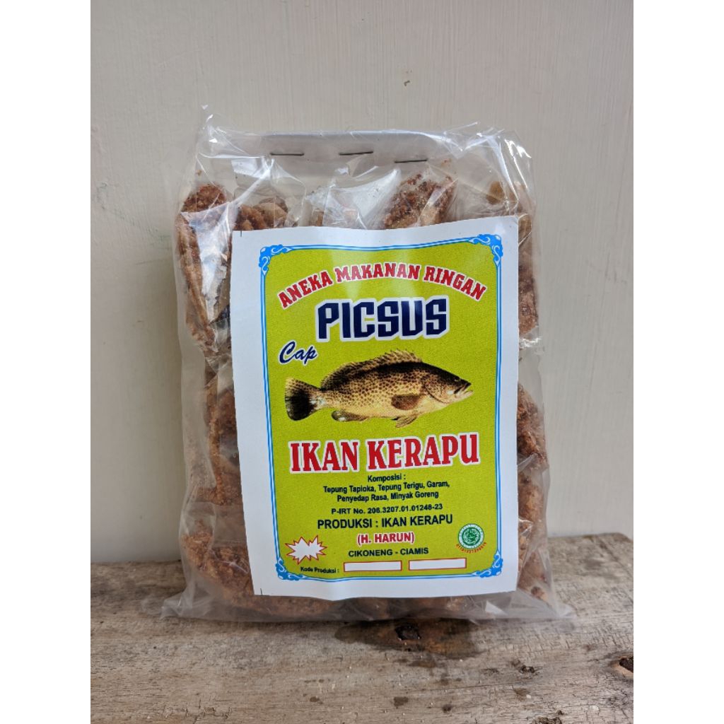 

PICSUS IKAN KERAPU 1PACK ISI 20 PCS Murah