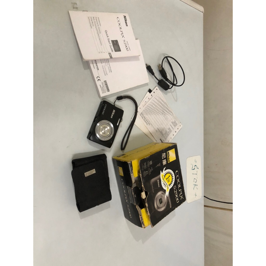 kamera digicam nikon coolpix s2900 with box
