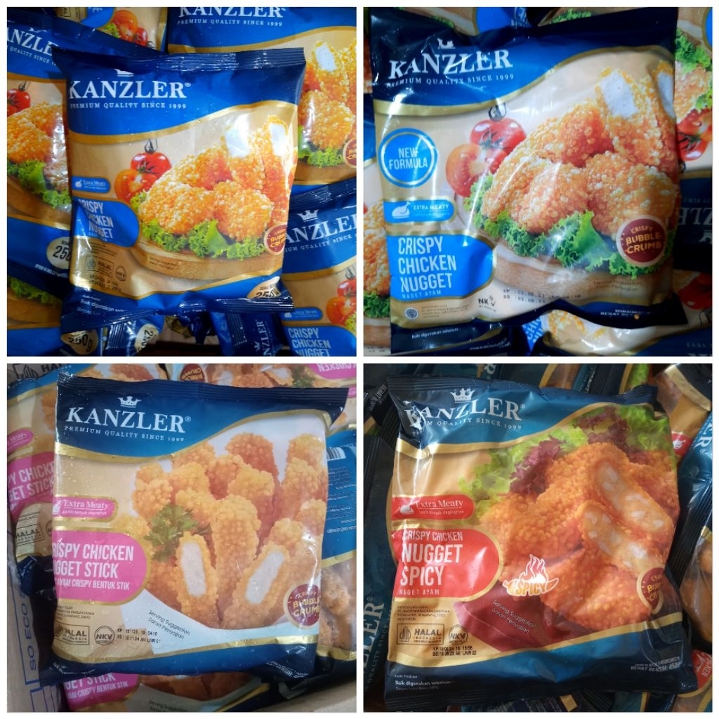 

Naget Viral Sultan Kanzler Crispy Chicken Nugget [250g/450g]