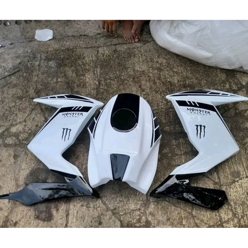 Cover tangki+halp fairing Z250 PNP Byson