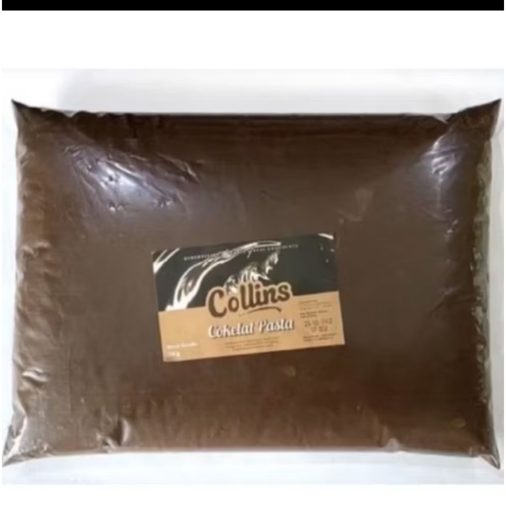 

COLLINS COKLAT PASTA / FILLING COKLAT KEMASAN 5 KG