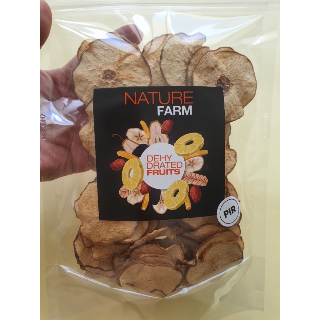 

Nature Farm Premium Dried Pear - Buah Pir iris kering garnish - resin - tea - infused water