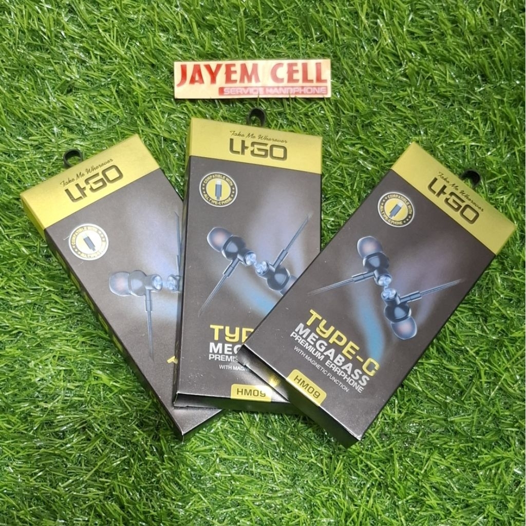 HEADSET TIPE C HM-09 UGO SUPER BASS ORIGINAL