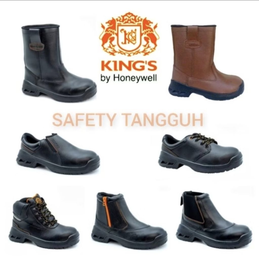 SEPATU SAFETY KING'S SAFETY SHOES ORIGINAL HONEYWELL