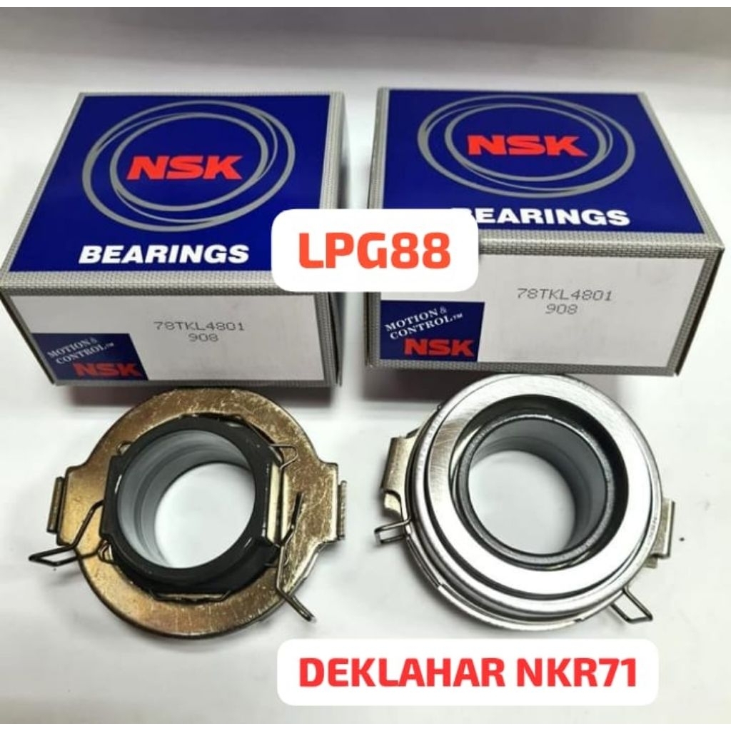 BEARING 78 TKL 4801 NSK BEARING KOPLING DEKLAHAR NKR71 NMR71 78TKL4801