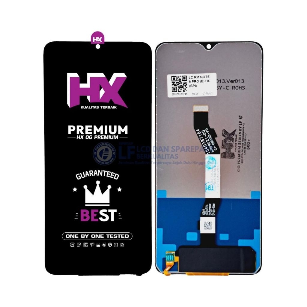 LCD REDMI NOTE 8 PRO ORIGINAL HX