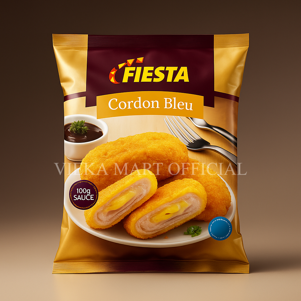 

Golden FIESTA Cordon Bleu 500g with BBQ Sauce