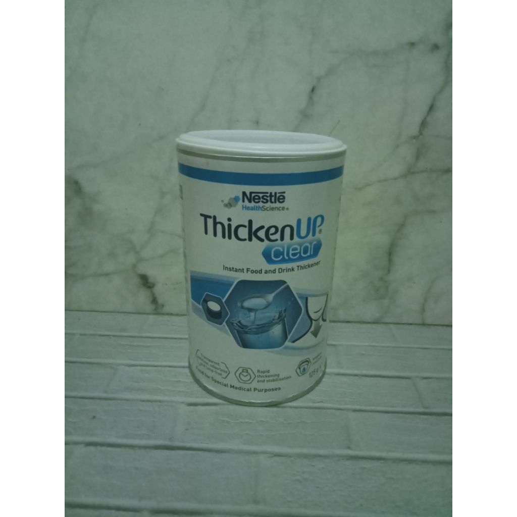 

Nestle resource thick up clear instant thickener 125 gr
