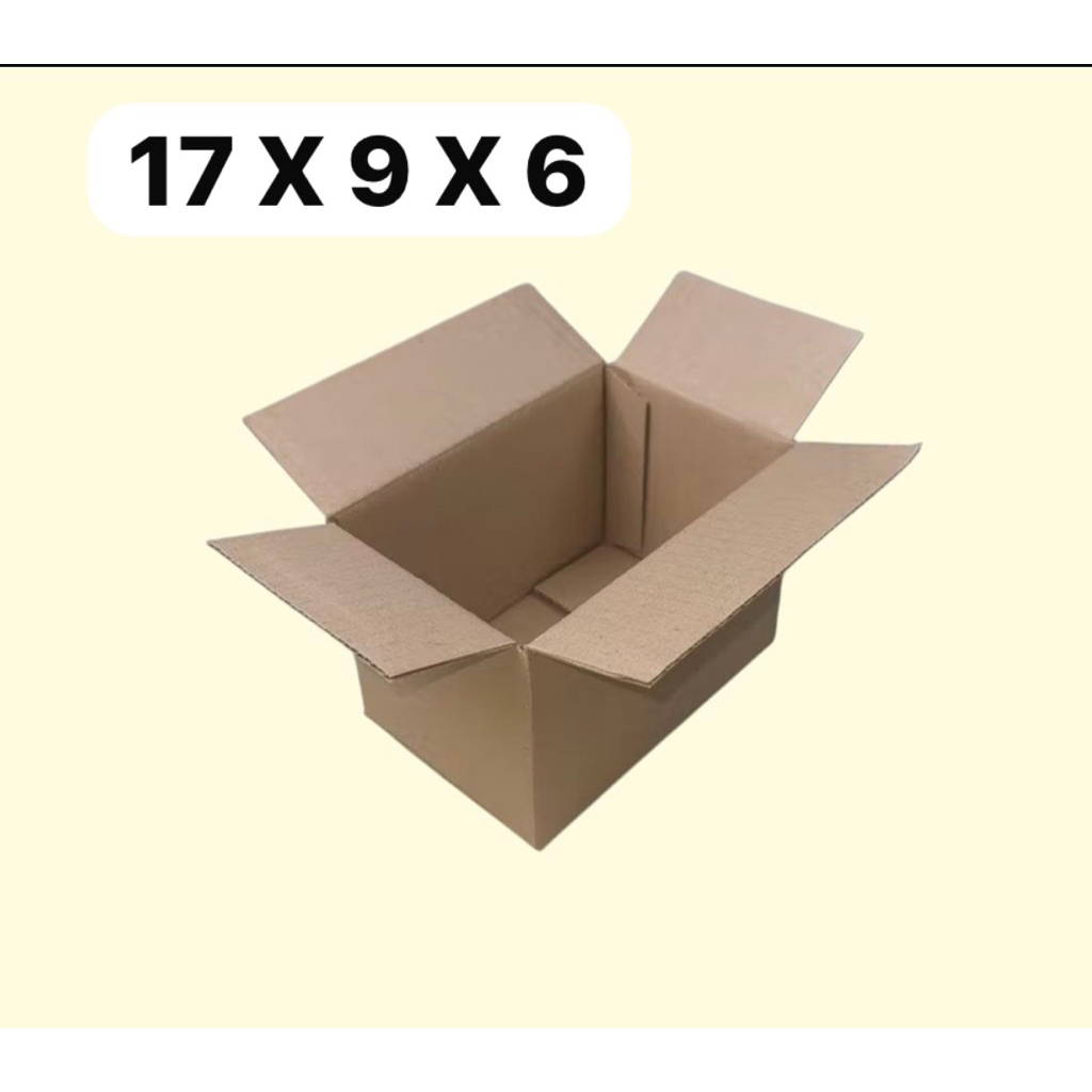 

kardus Box & kemas barang ukuran 17x9x6