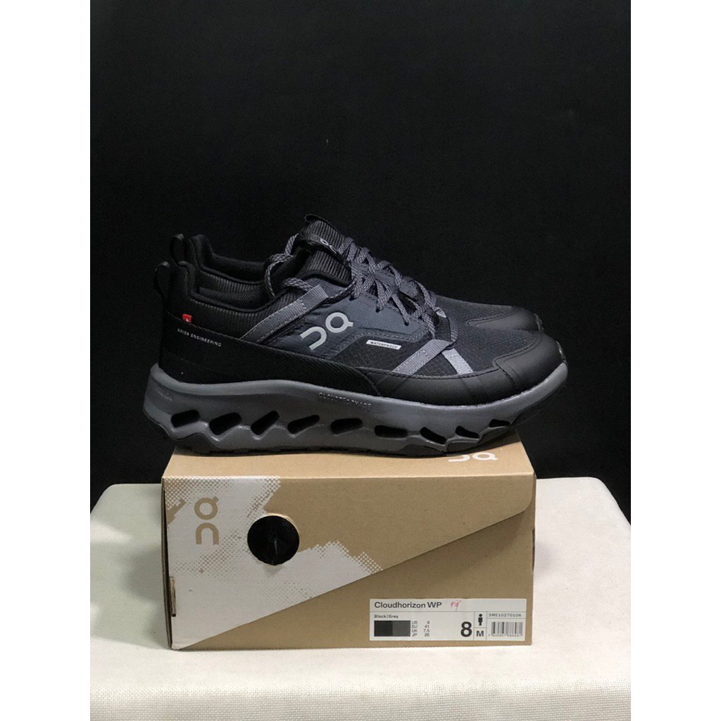Sepatu On Cloud Horizon Running Black