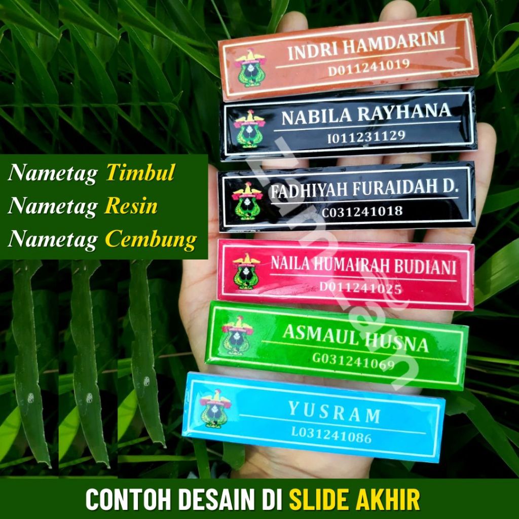 

(Express) | Papan Nama Dada | Nametag Magnet | Papan Nama Akrilik | Nametag Peniti | Nametag Akrilik