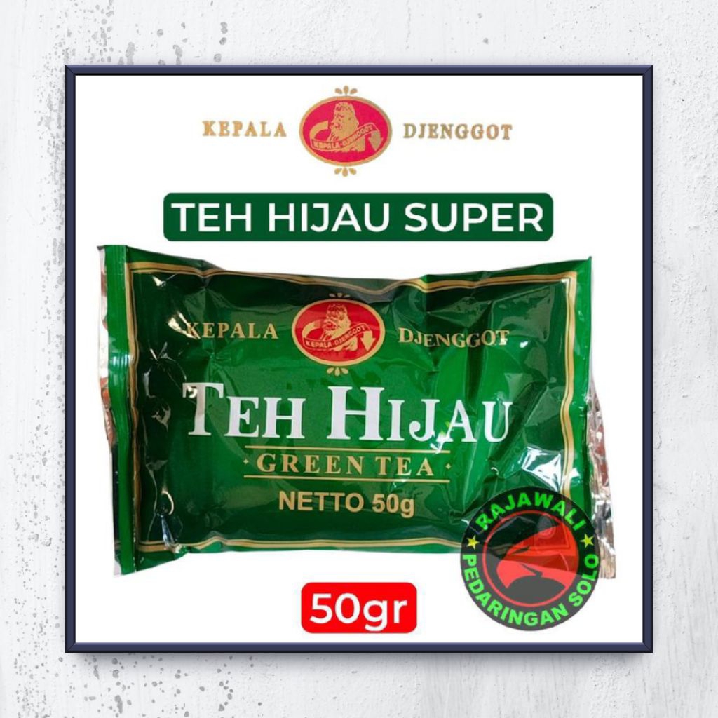 

TEH HIJAU SUPER KEPALA DJENGGOT 50 GR GREEN TEA LOOSE LEAF TEH HIJAU SUPER KEPALA JENGGOT