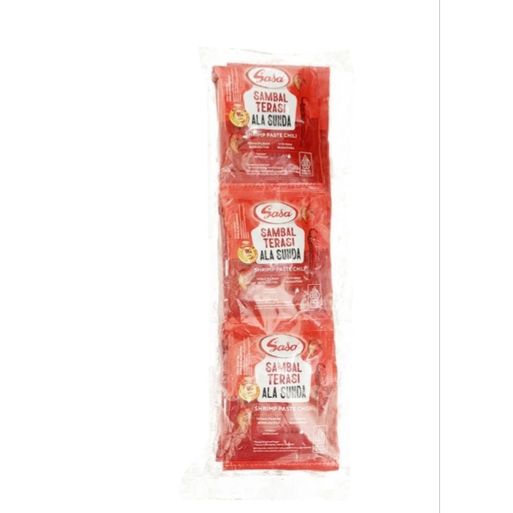 

sasa sambal terasi ala Sunda sct 10 x 18 gr
