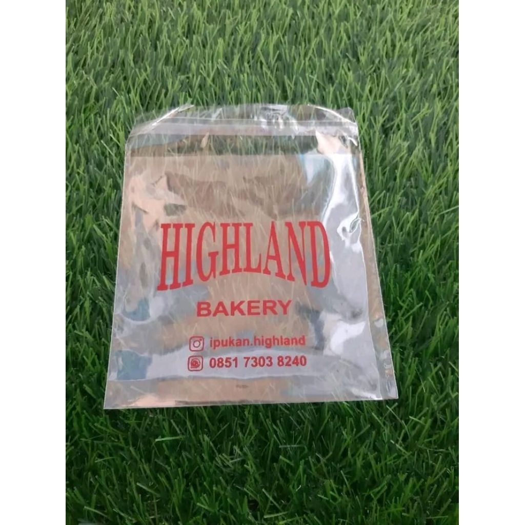 

Sablon plastik opp perekat kemasan roti, masker, aksesoris (1 pak isi 100 pcs)