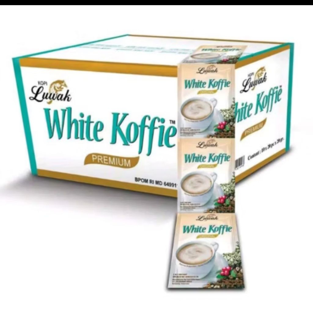 

Luwak White coffe 20x20 gr/ 2 renteng luwak white